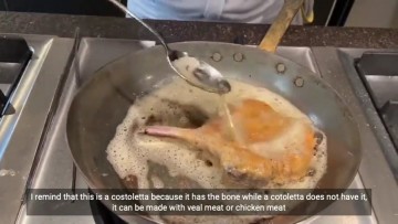 Veal cutlet is a famous main course in Milan, represent a tasty but elegant dish for any dinner. Preparing the costoletta alla Milanese is pretty easy and Giancarlo Perbellini will drive you in all the steps to replicate at home the original recipe